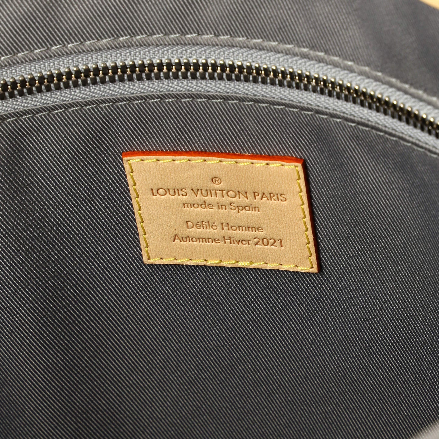 Sac Plat Bag Monogram Mirror Coated Canvas