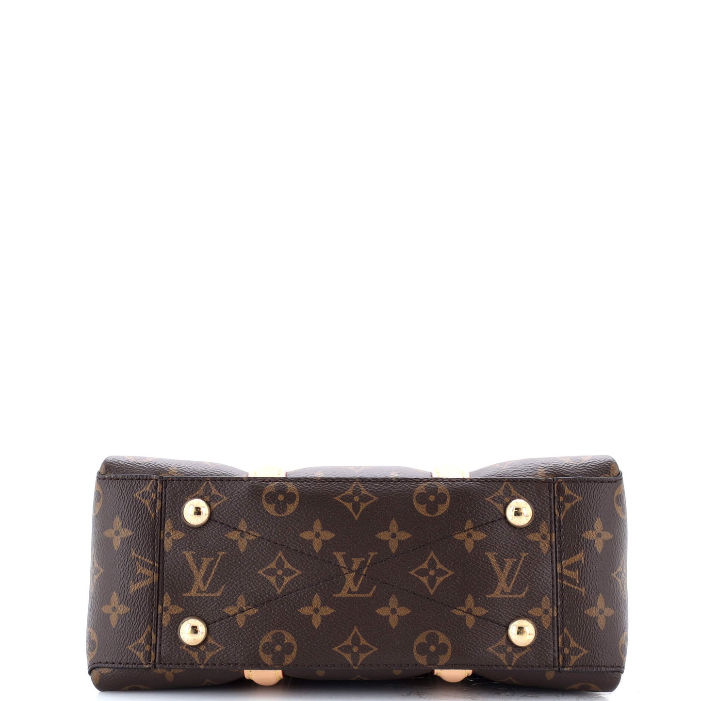 Soufflot Tote Monogram Canvas with Leather BB