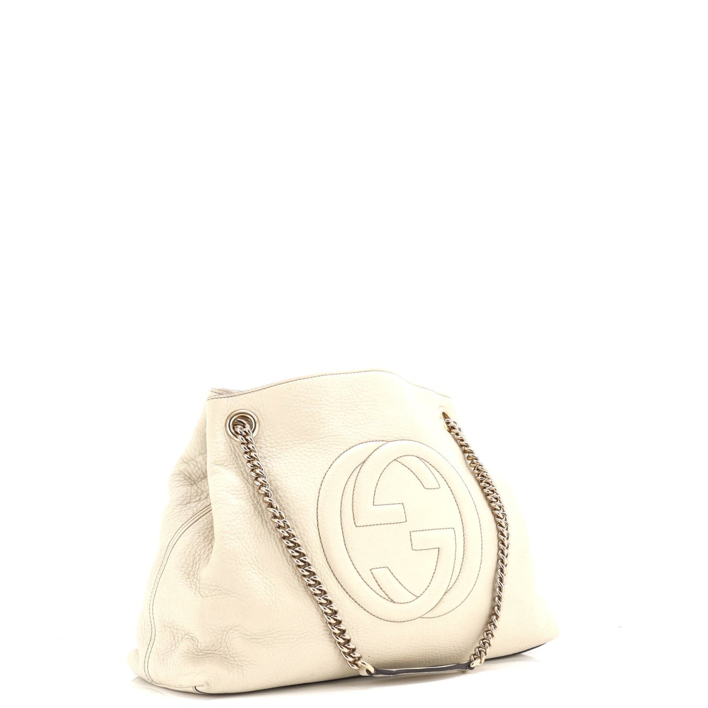 Soho Chain Strap Shoulder Bag Leather Medium