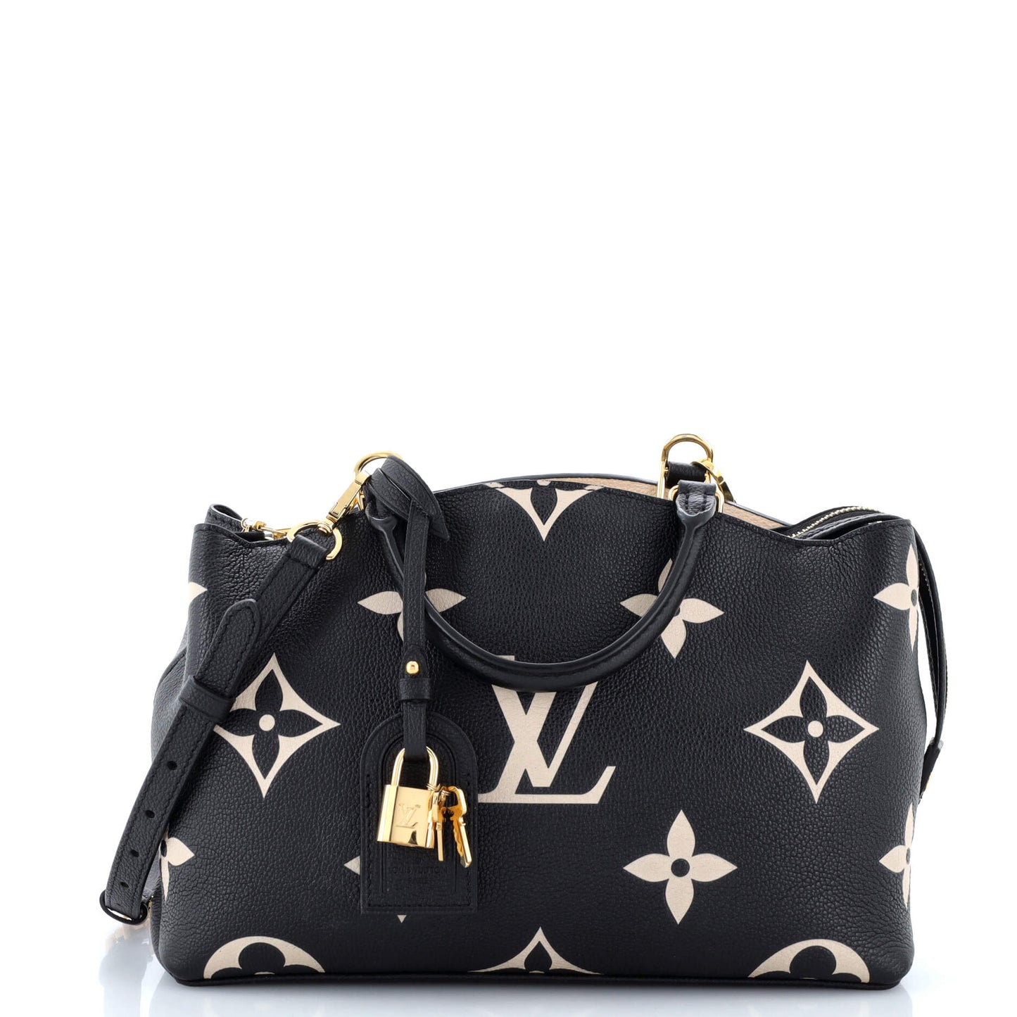 Petit Palais Handbag Bicolor Monogram Empreinte Giant