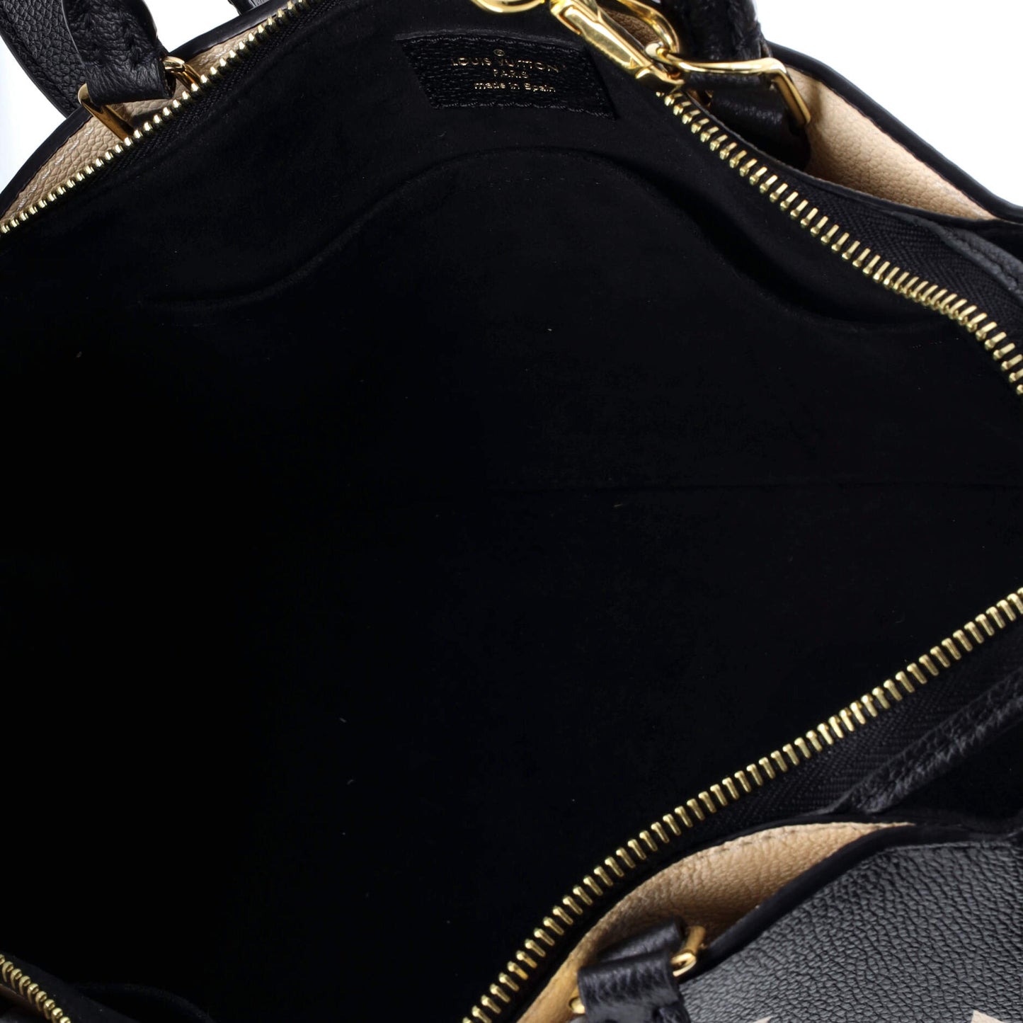 Petit Palais Handbag Bicolor Monogram Empreinte Giant
