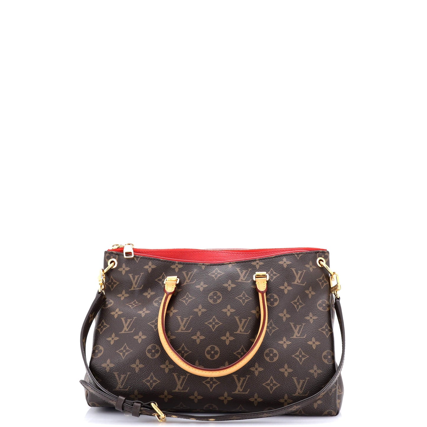 Pallas Tote Monogram Canvas with Leather
