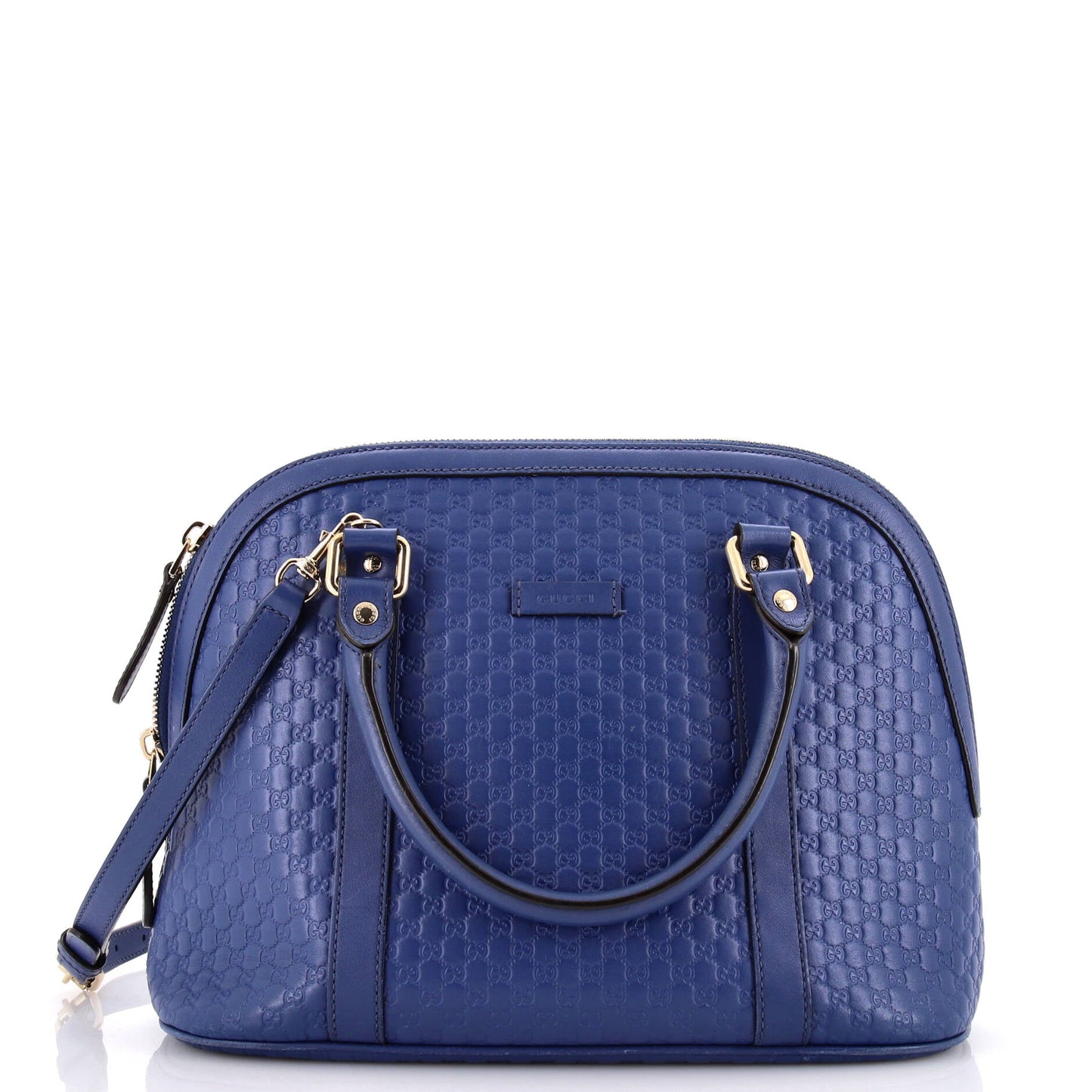 Convertible Dome Satchel Microguccissima Leather Medium