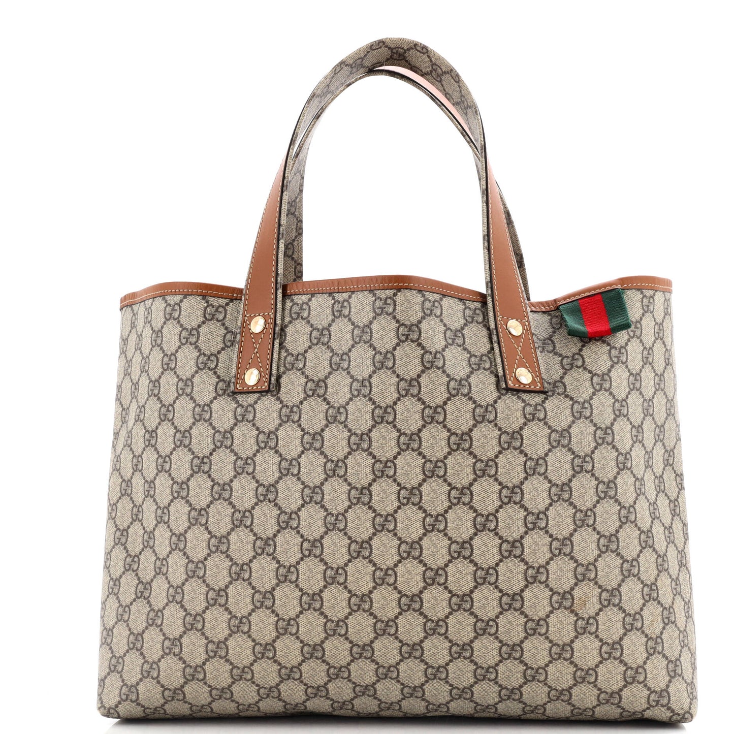 Web Loop Tote GG Coated Canvas Medium