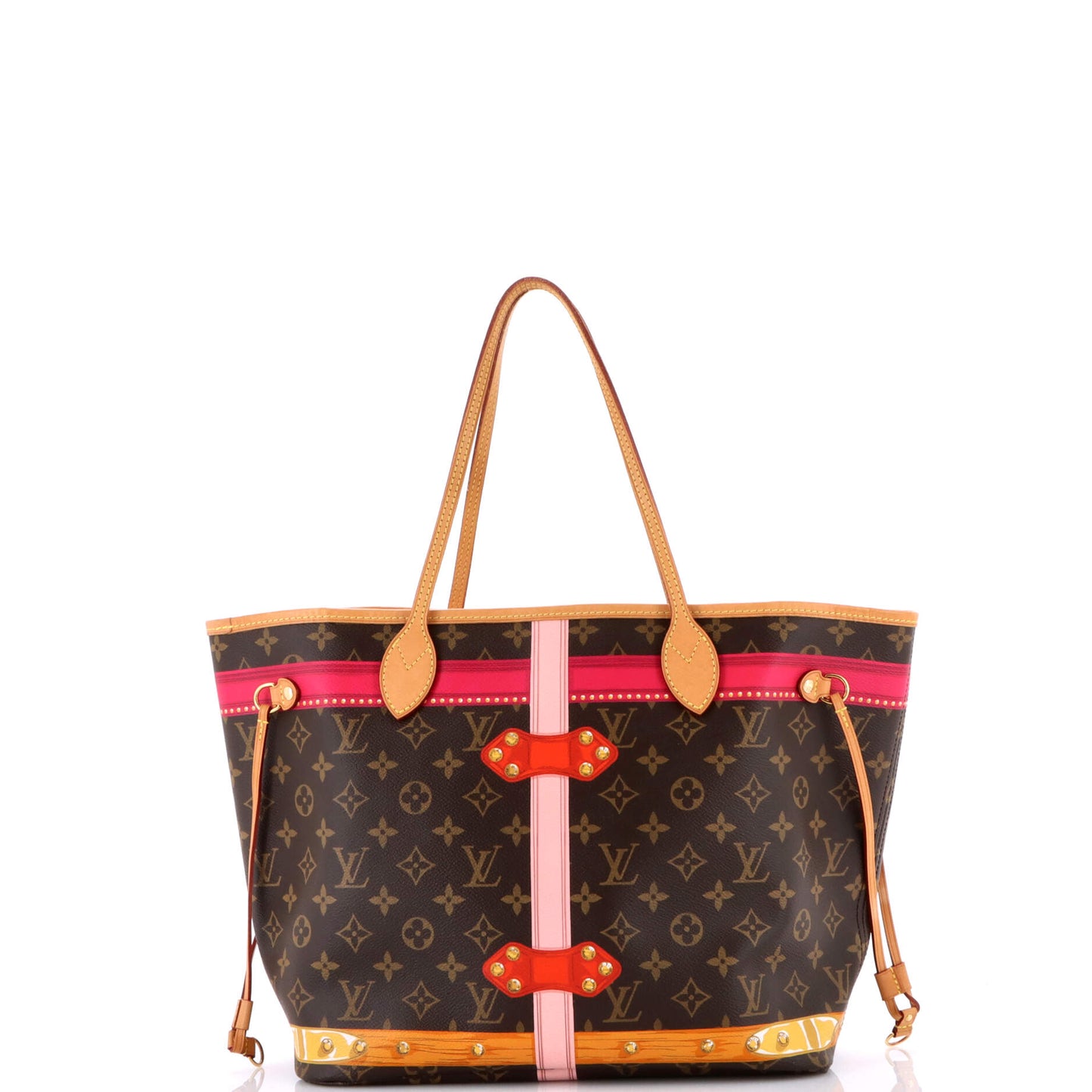 Neverfull NM Tote Limited Edition Summer Trunks Monogram Canvas MM