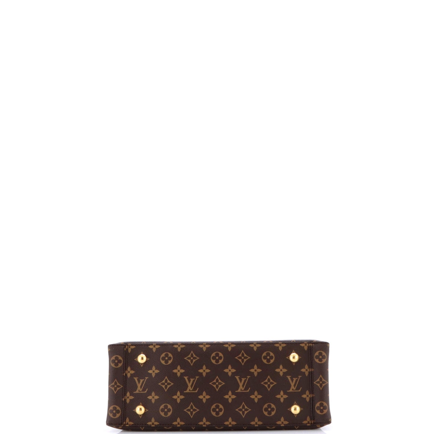 Flower Tote Monogram Canvas with Leather