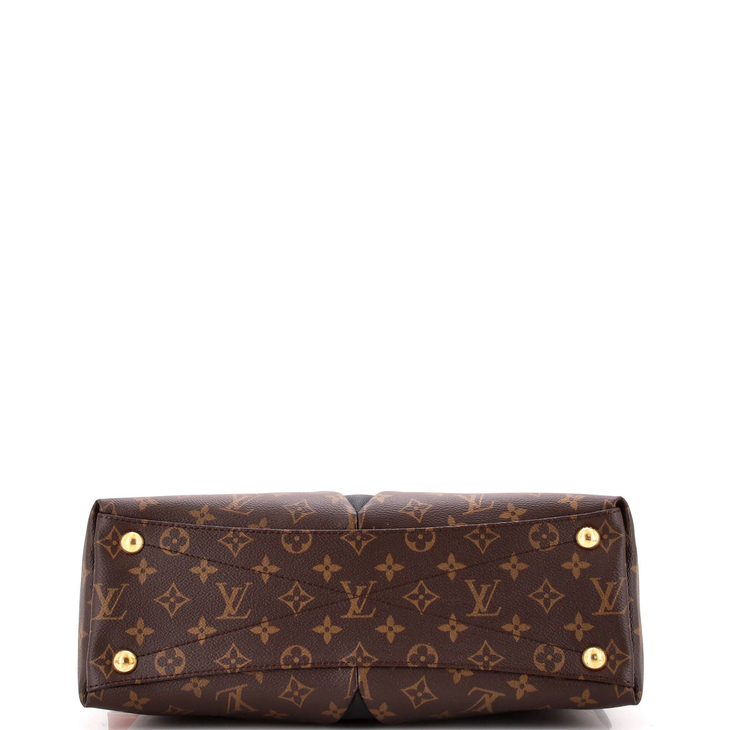 V Tote Monogram Canvas and Leather MM