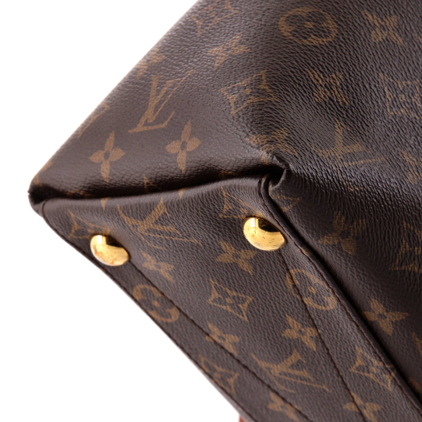 V Tote Monogram Canvas and Leather MM