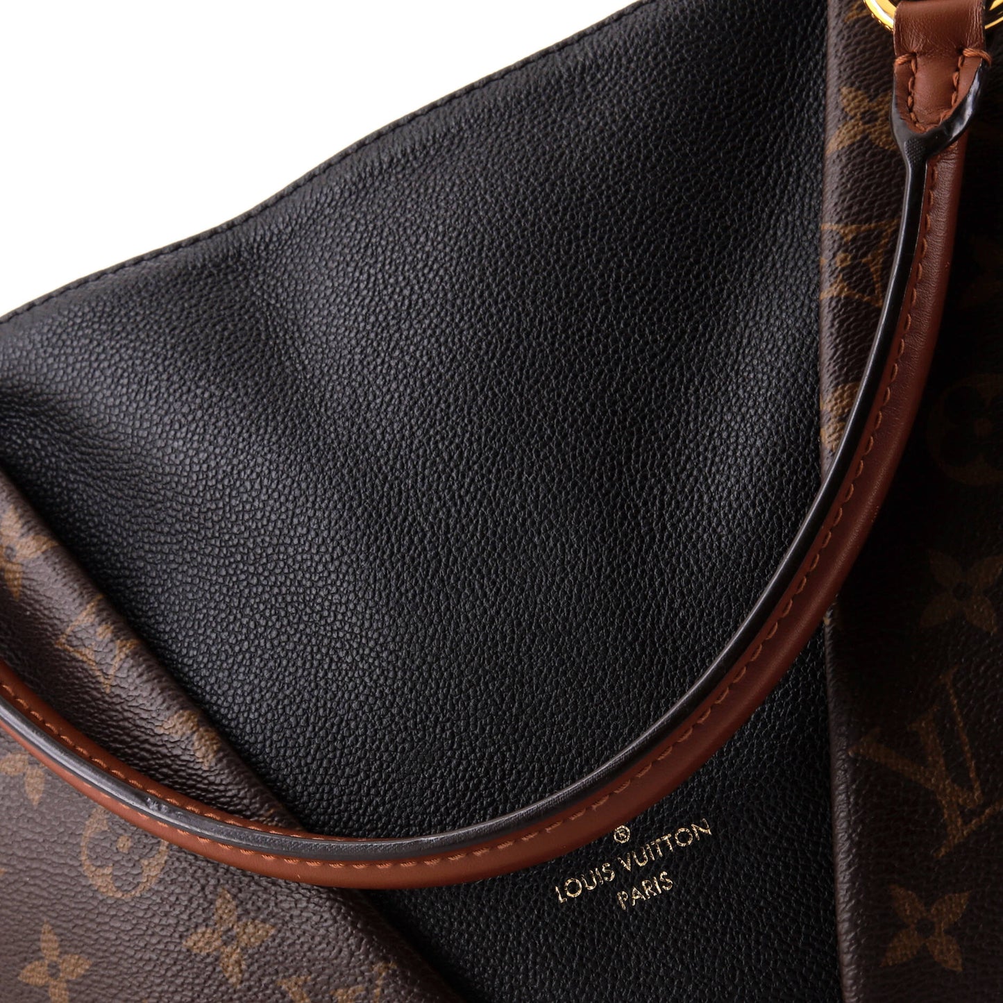 V Tote Monogram Canvas and Leather MM