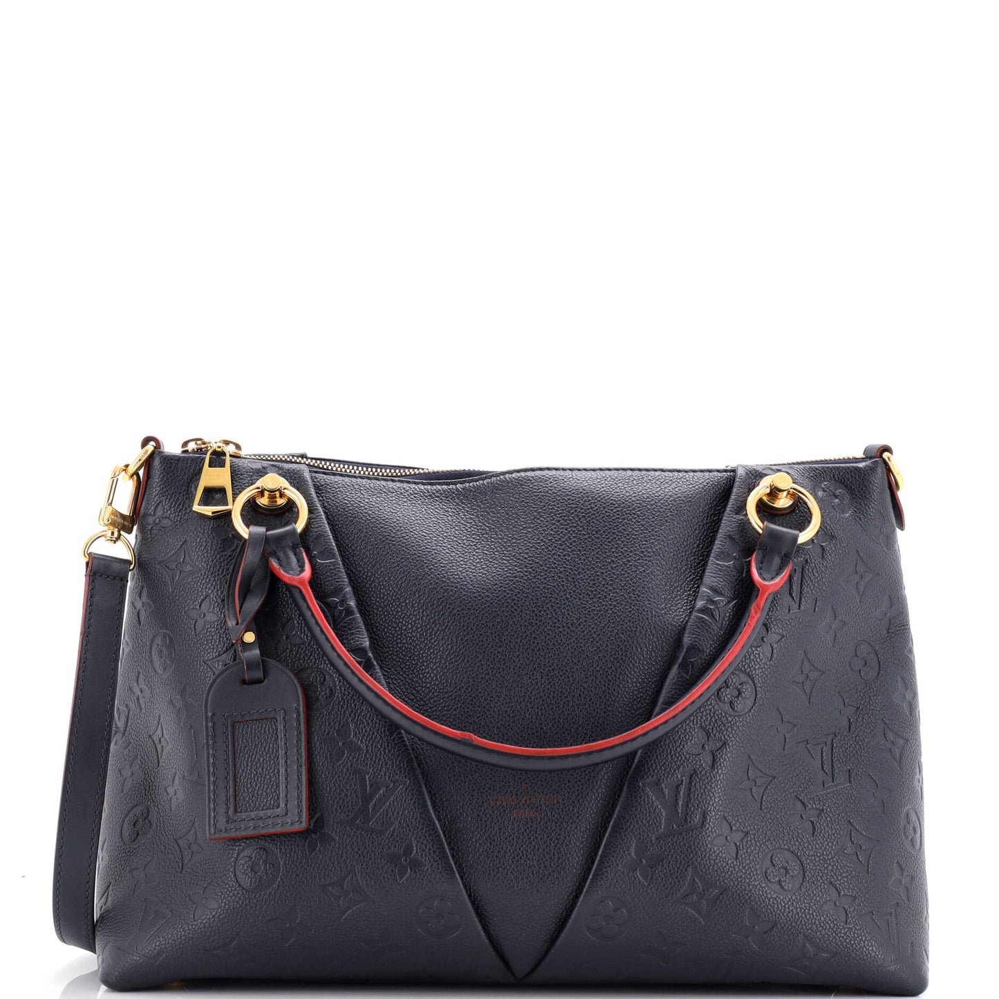 V Tote Monogram Empreinte Leather MM