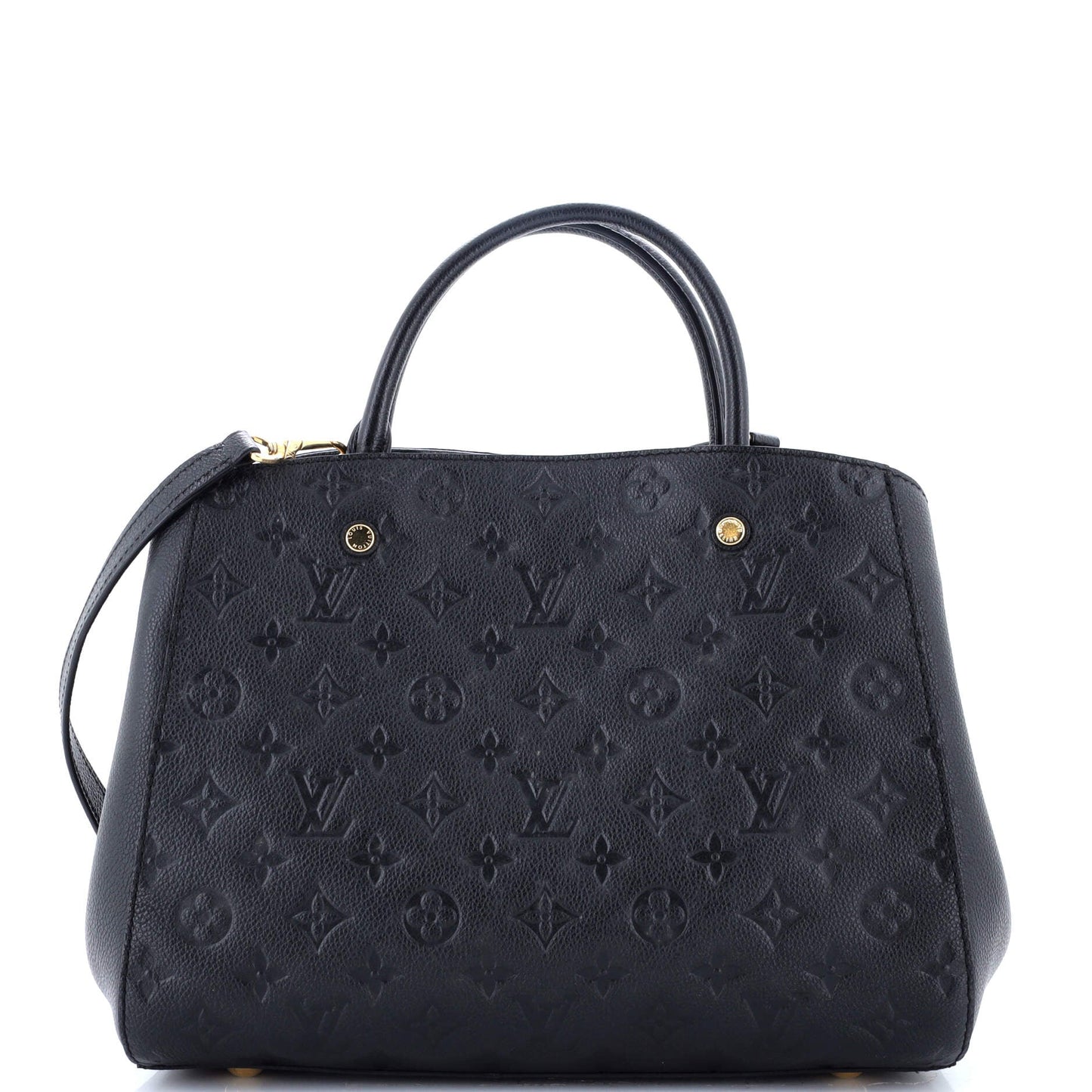Montaigne Handbag Monogram Empreinte Leather MM