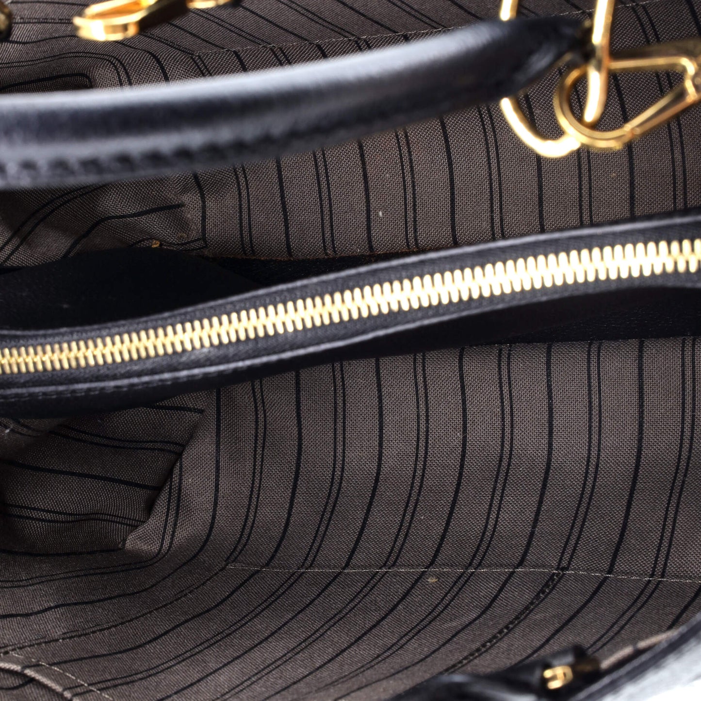 Montaigne Handbag Monogram Empreinte Leather MM