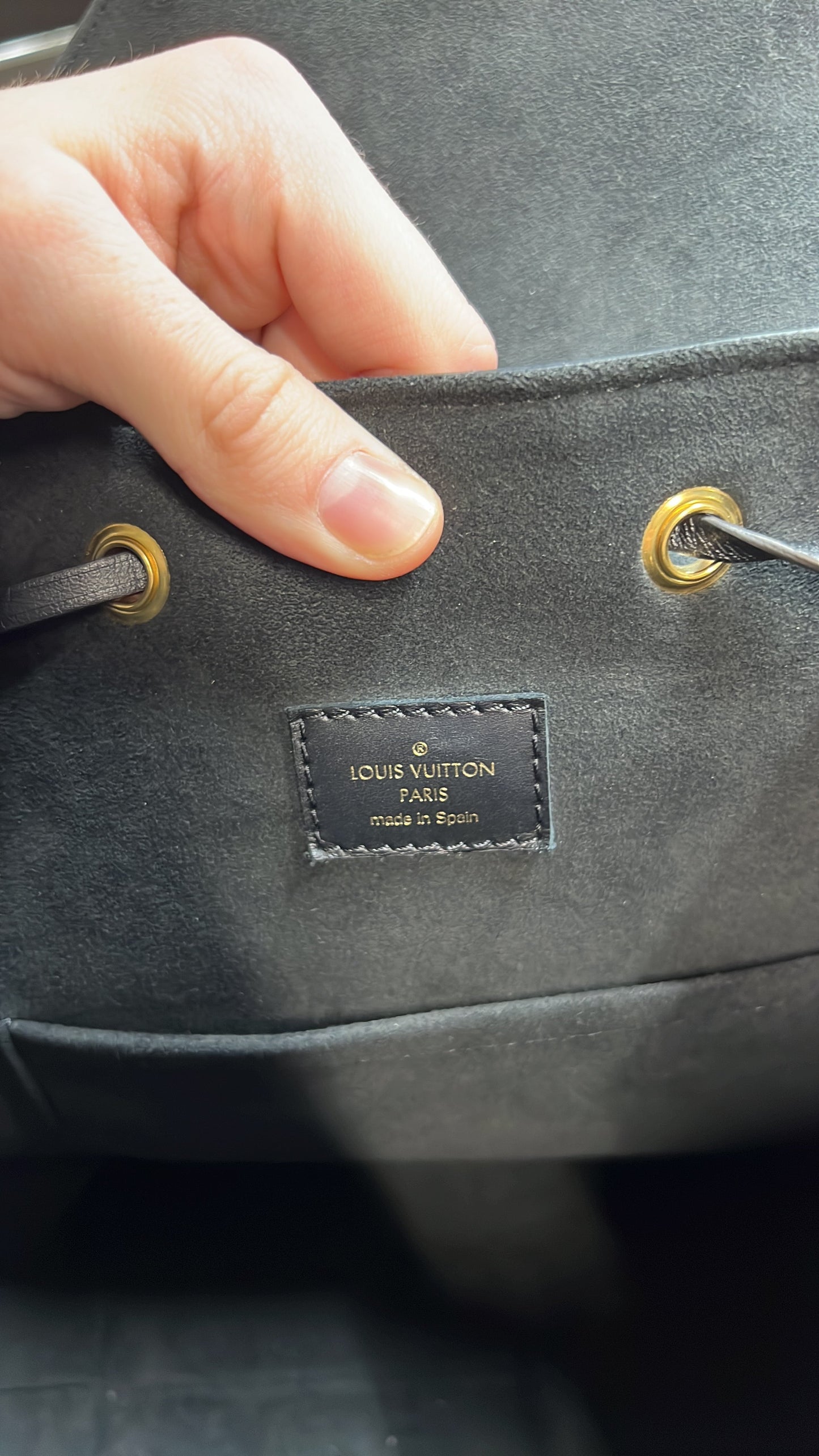 Montsouris NM Backpack Monogram Empreinte Leather PM