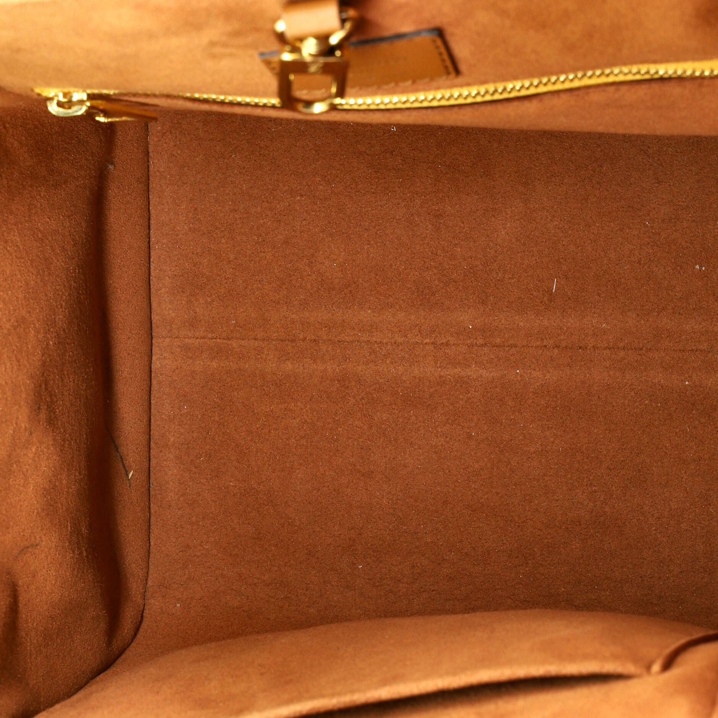 Fold Tote Monogram Canvas and Leather PM