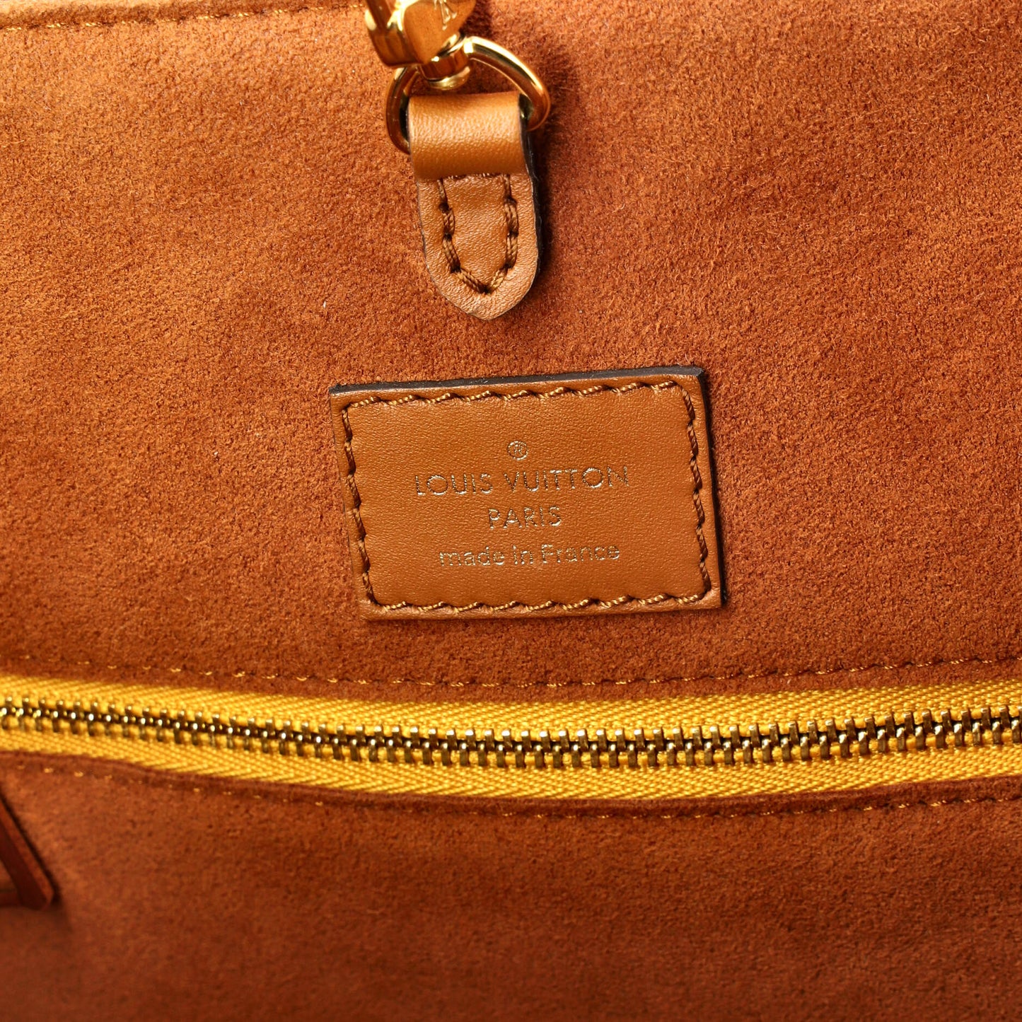 Fold Tote Monogram Canvas and Leather PM