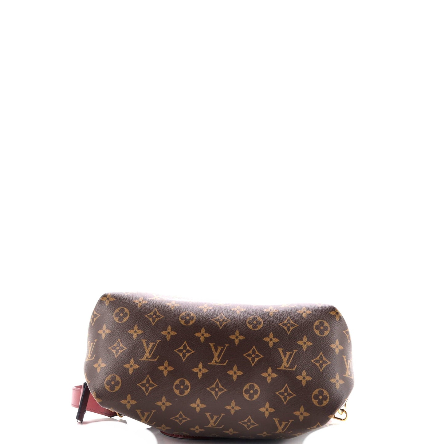 Flower Zipped Tote Monogram Canvas MM