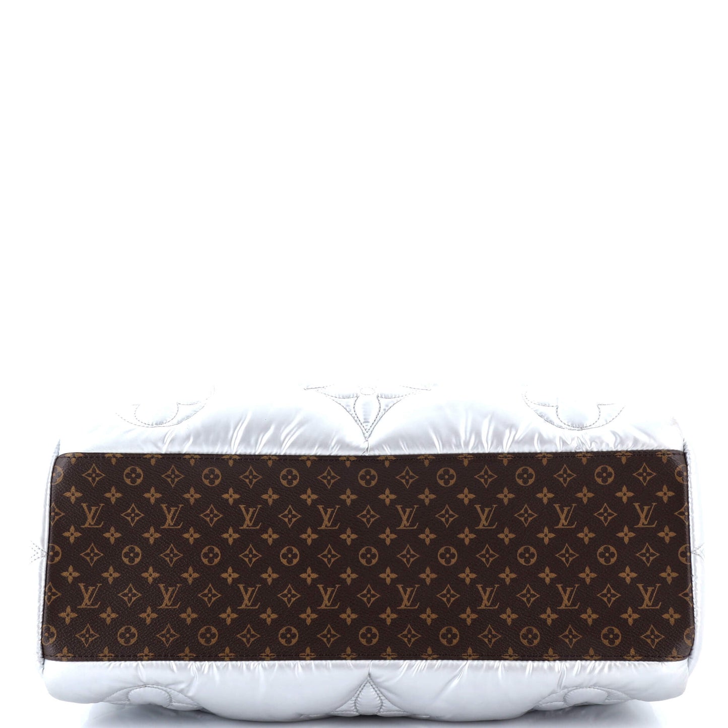 Pillow OnTheGo Tote Monogram Quilted Econyl Nylon GM
