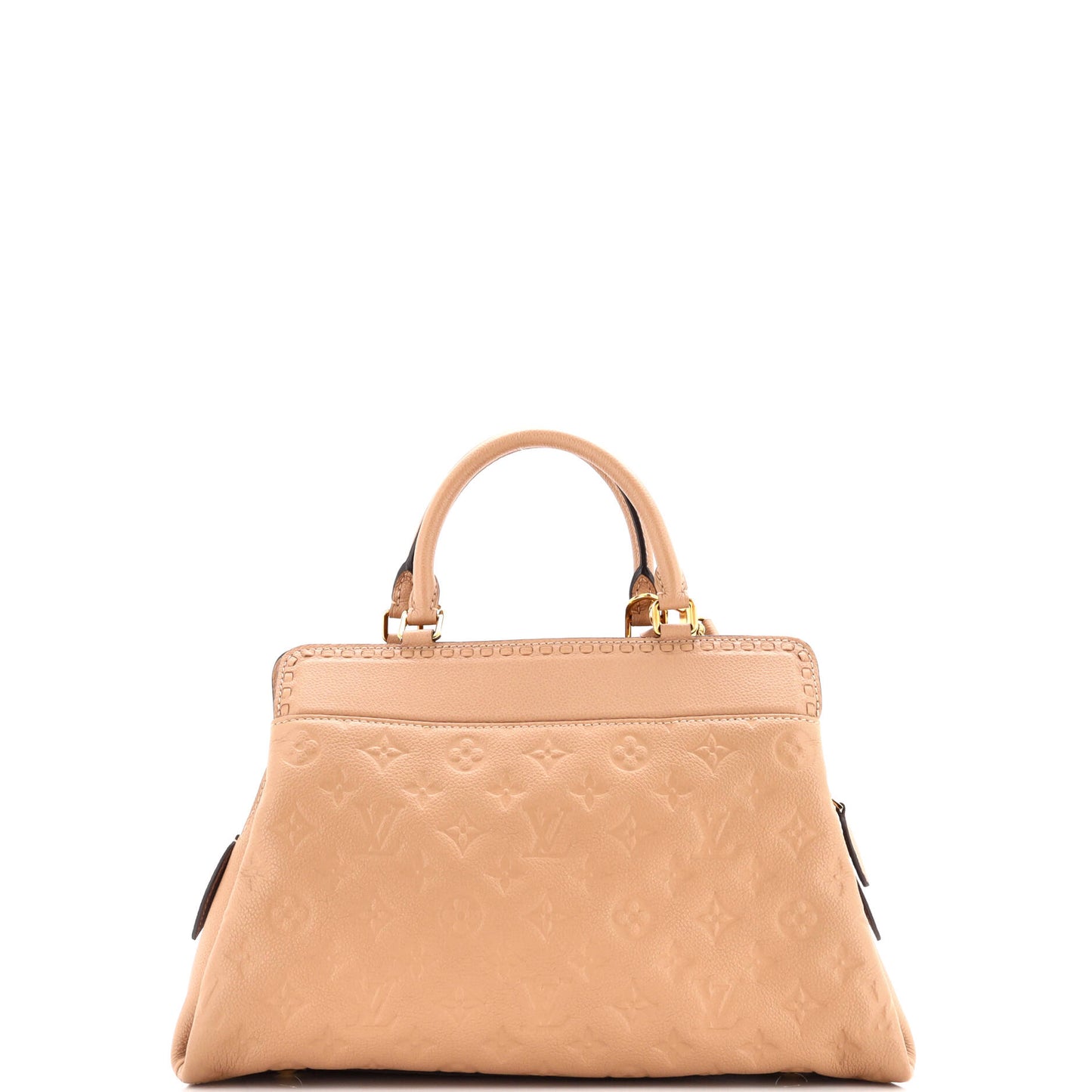 Vosges Handbag Whipstitch Monogram Empreinte Leather MM