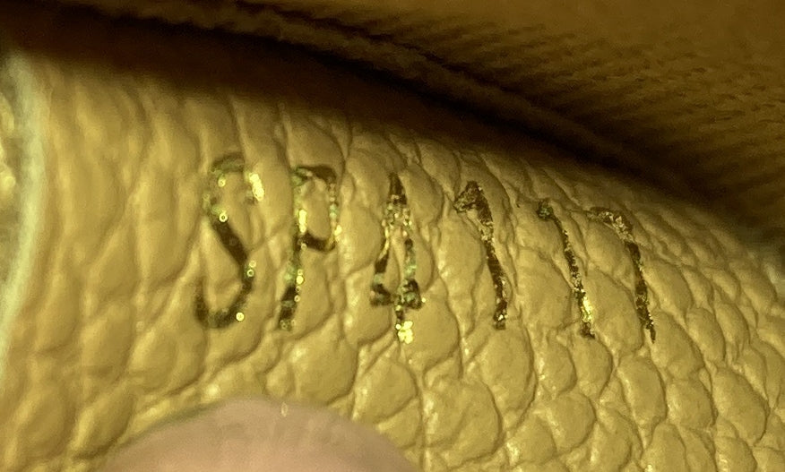 Vosges Handbag Whipstitch Monogram Empreinte Leather MM