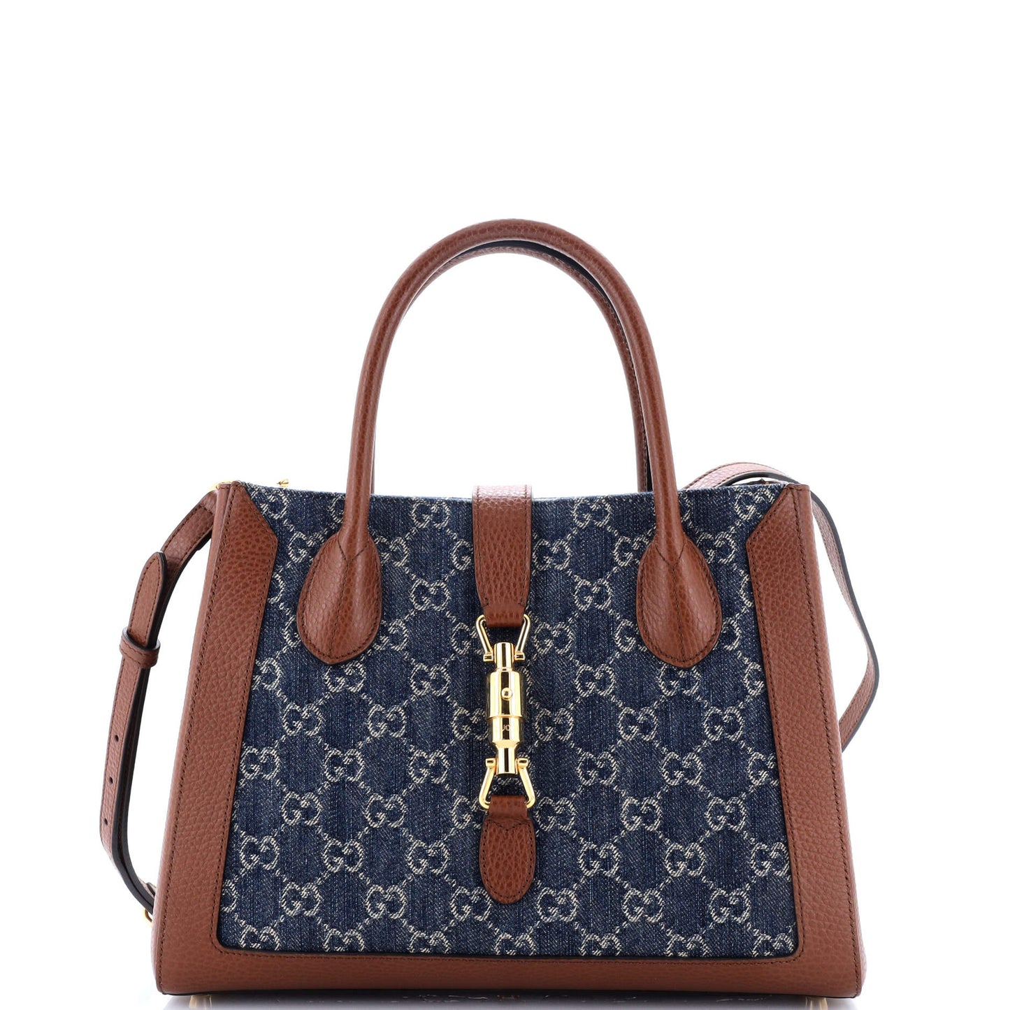 Jackie 1961 Tote GG Denim and Leather Medium