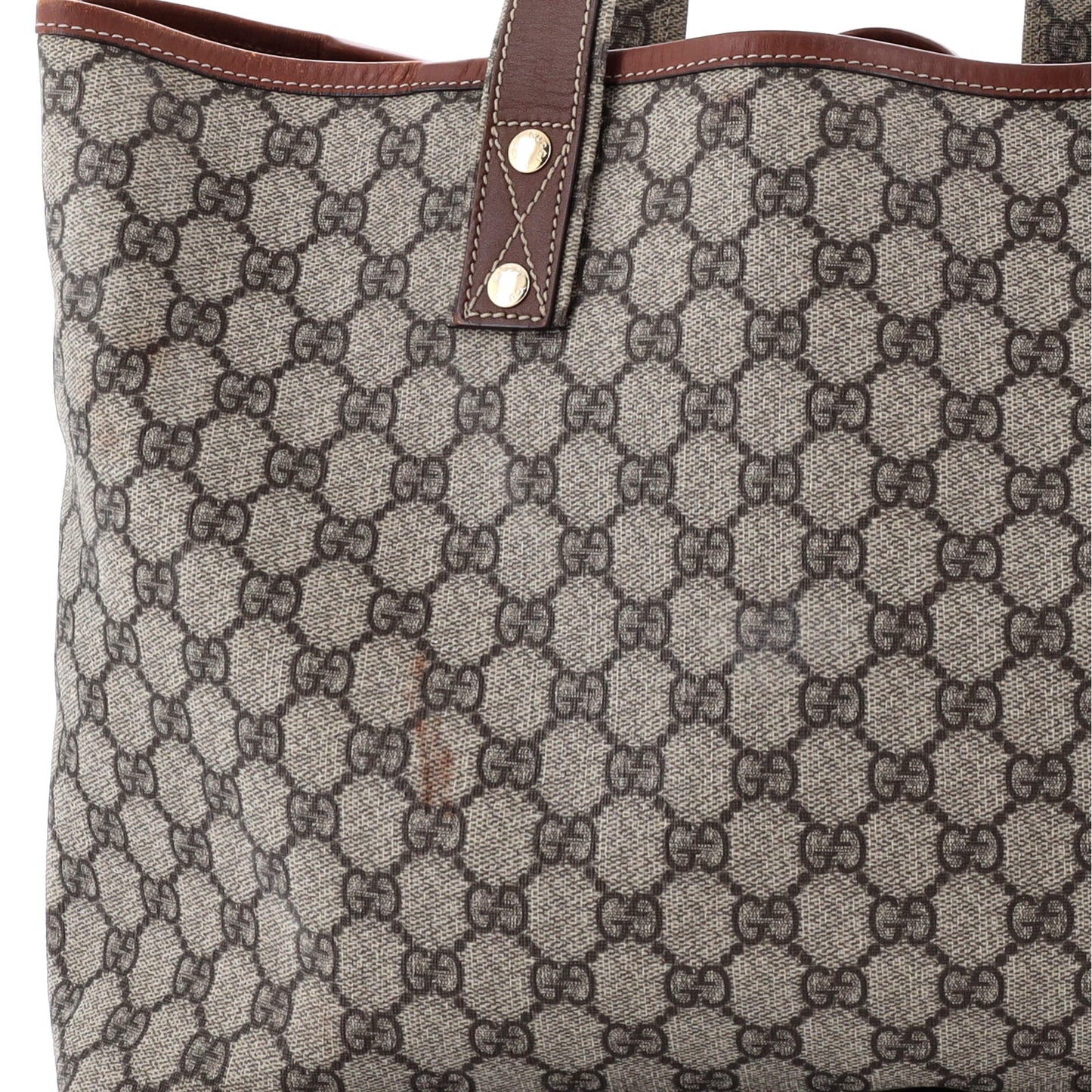 Web Loop Tote GG Coated Canvas Medium