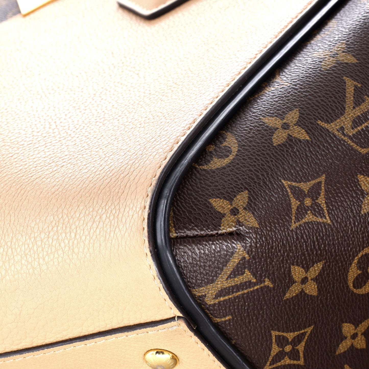 Kimono Handbag Monogram Canvas and Leather MM