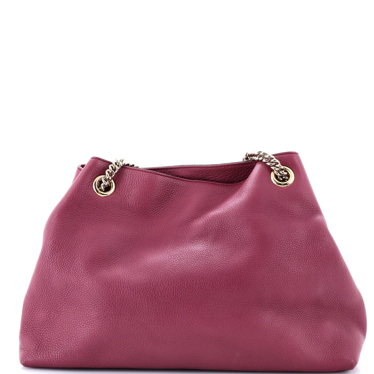 Soho Chain Strap Shoulder Bag Leather Medium
