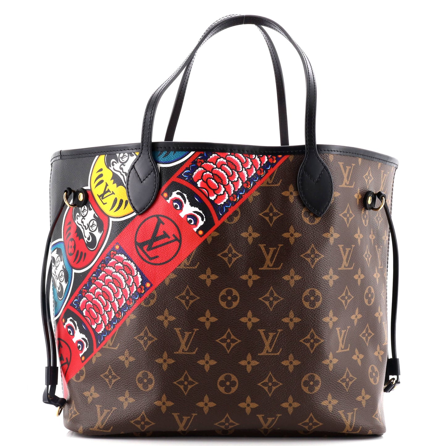 Neverfull NM Tote Limited Edition Kabuki Monogram Canvas MM