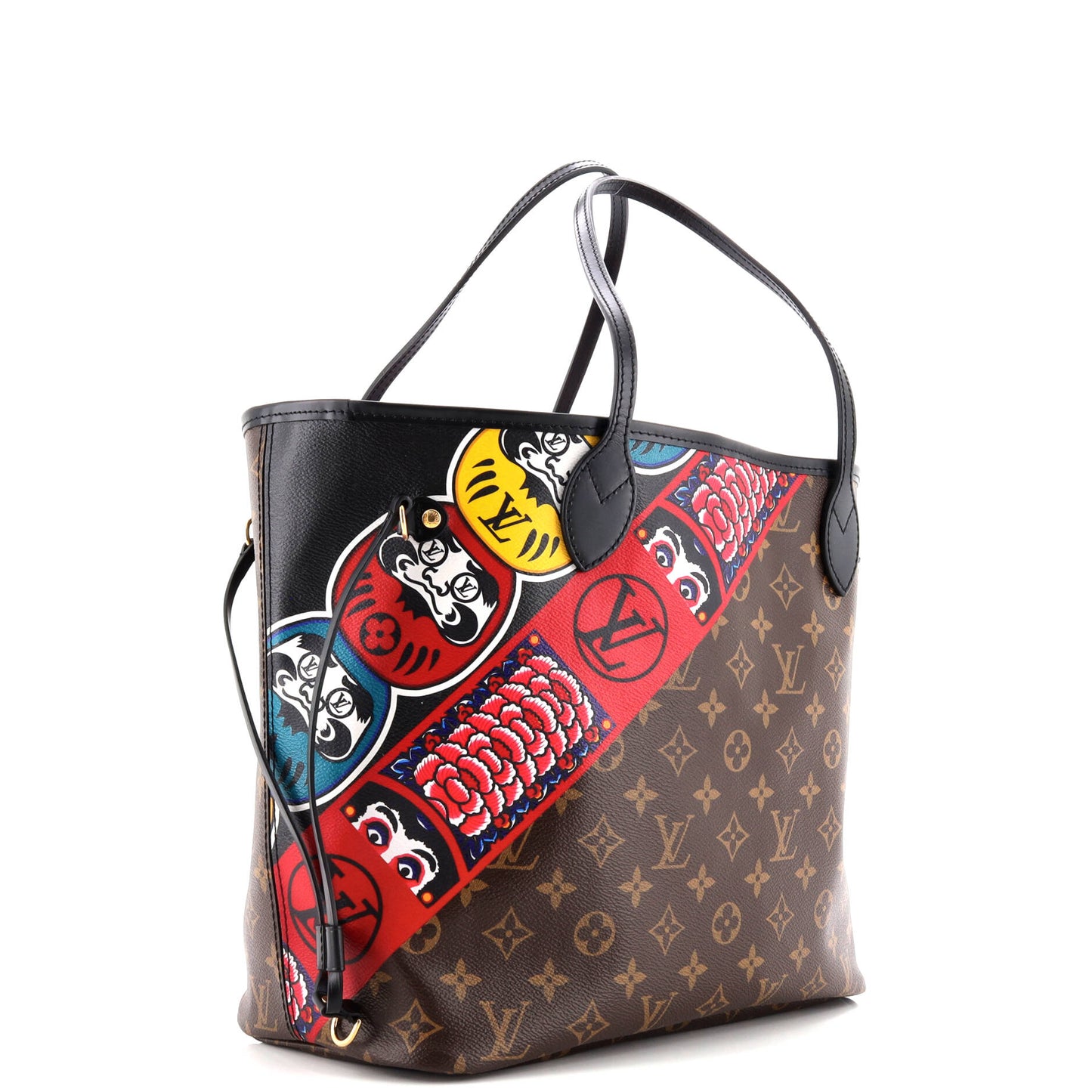 Neverfull NM Tote Limited Edition Kabuki Monogram Canvas MM