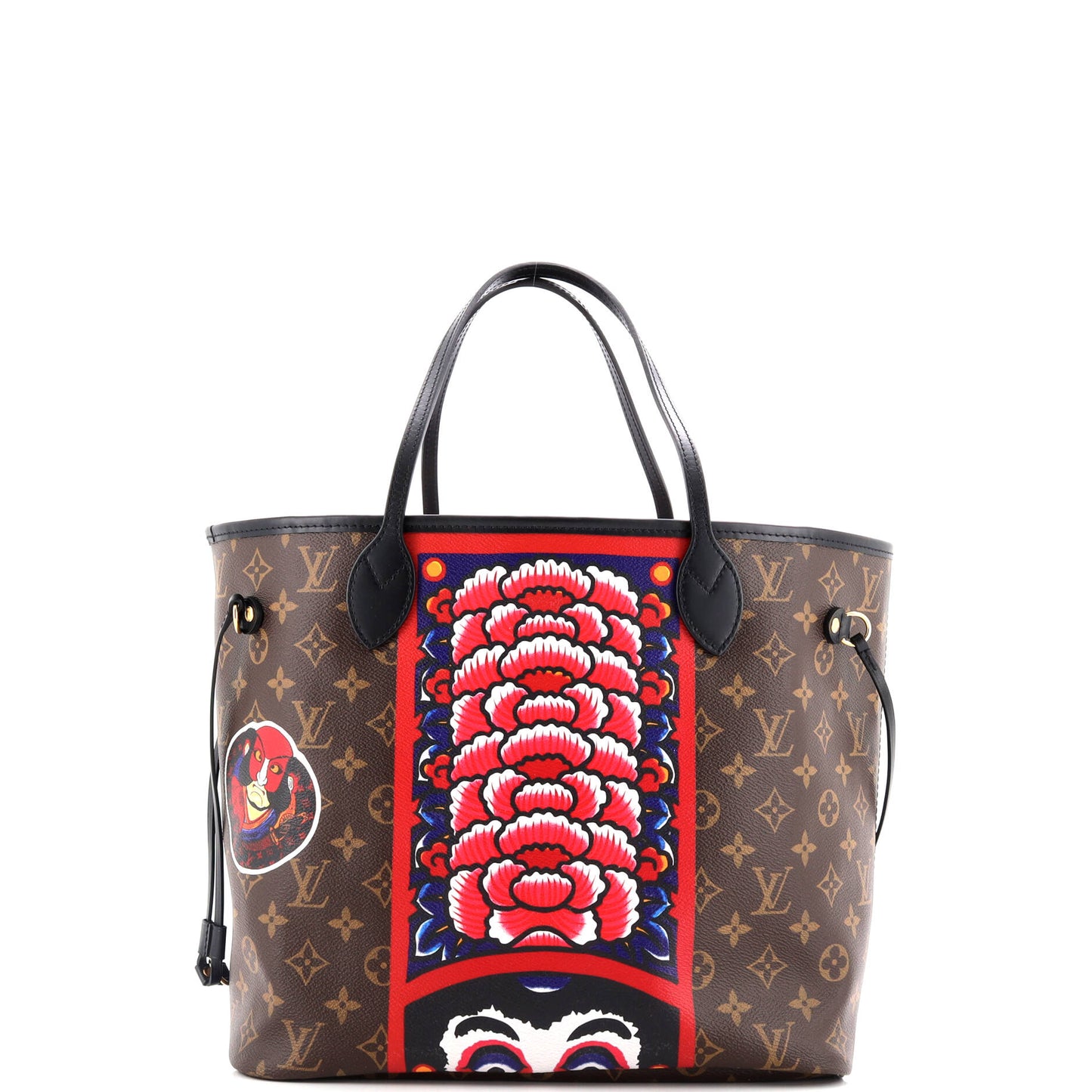 Neverfull NM Tote Limited Edition Kabuki Monogram Canvas MM