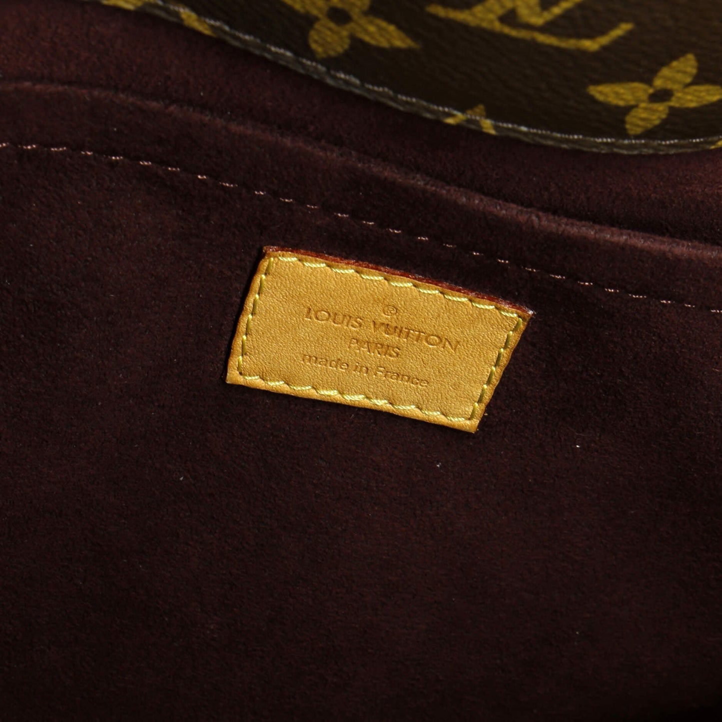 Montaigne Handbag Monogram Canvas MM