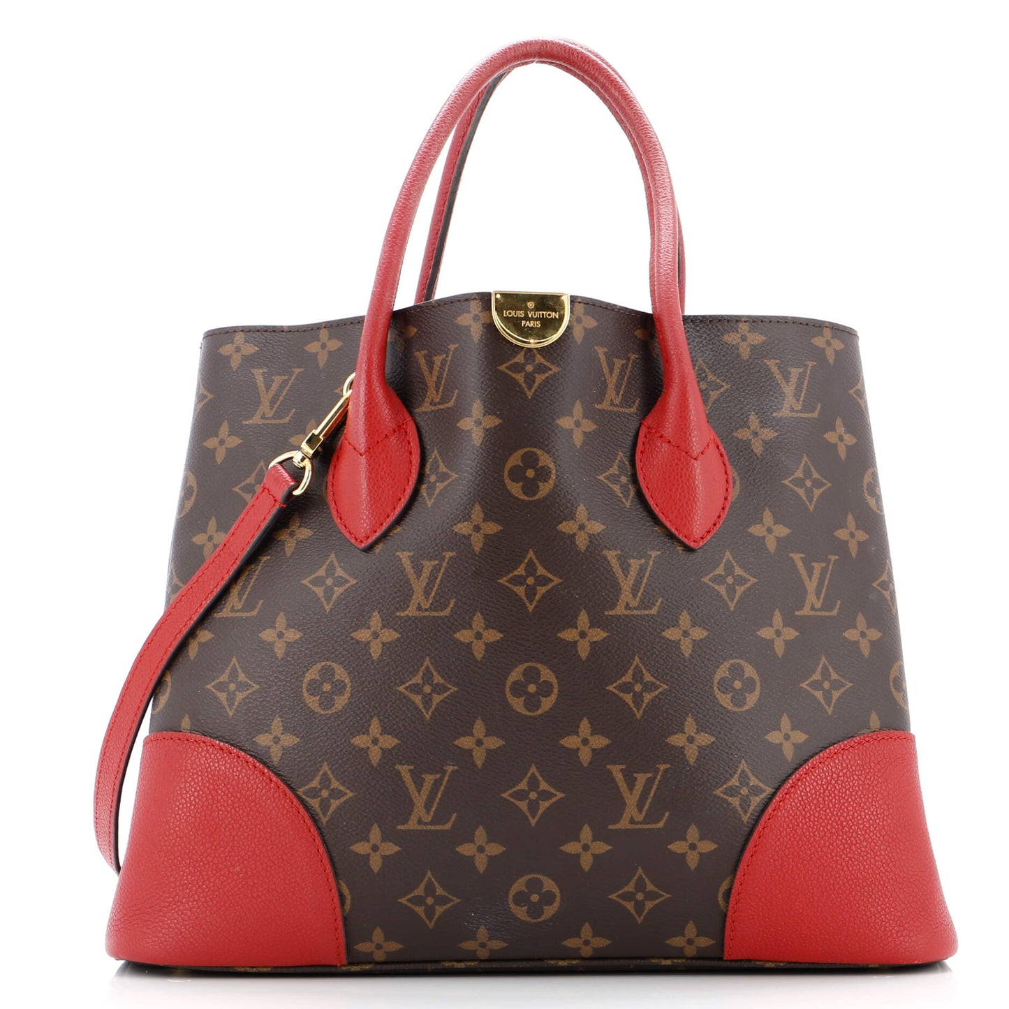 Flandrin Handbag Monogram Canvas and Leather