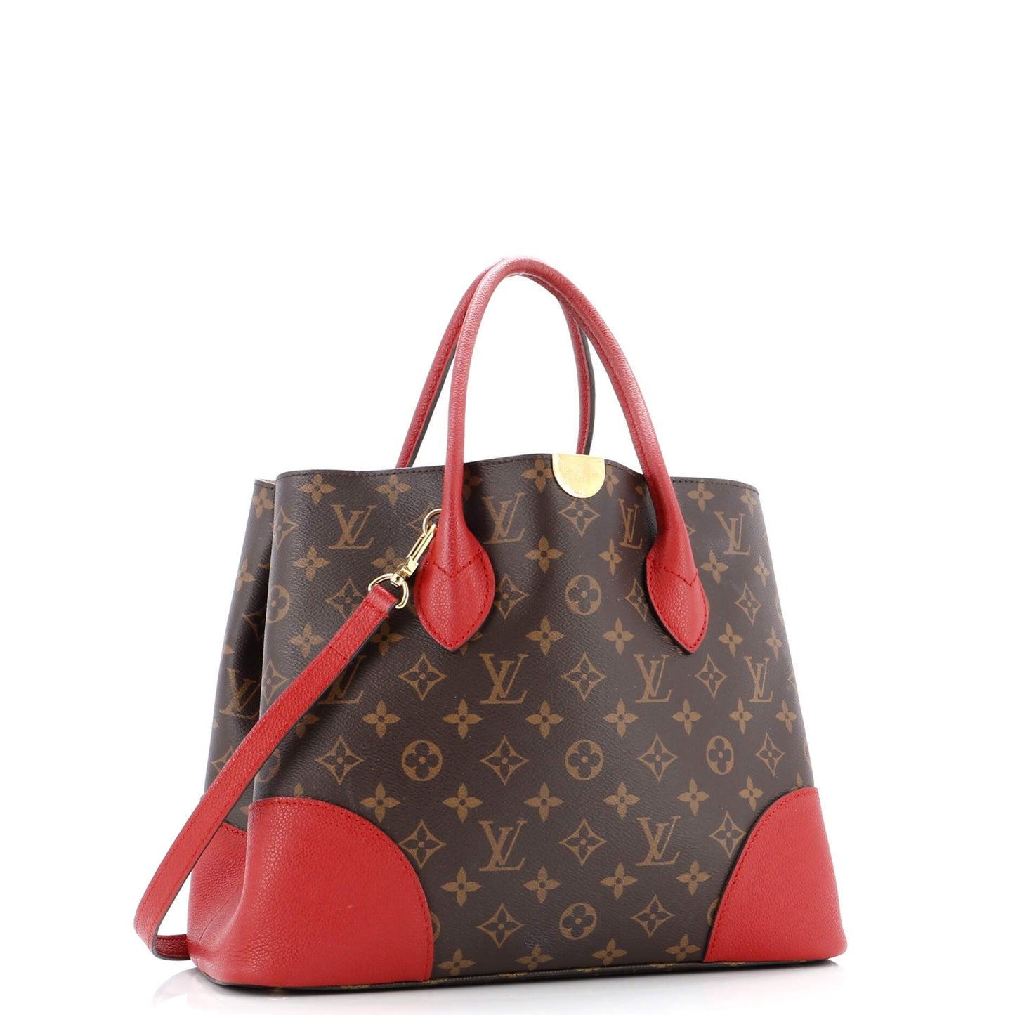 Flandrin Handbag Monogram Canvas and Leather