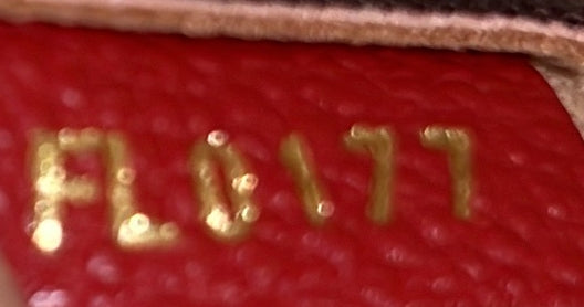 Flandrin Handbag Monogram Canvas and Leather