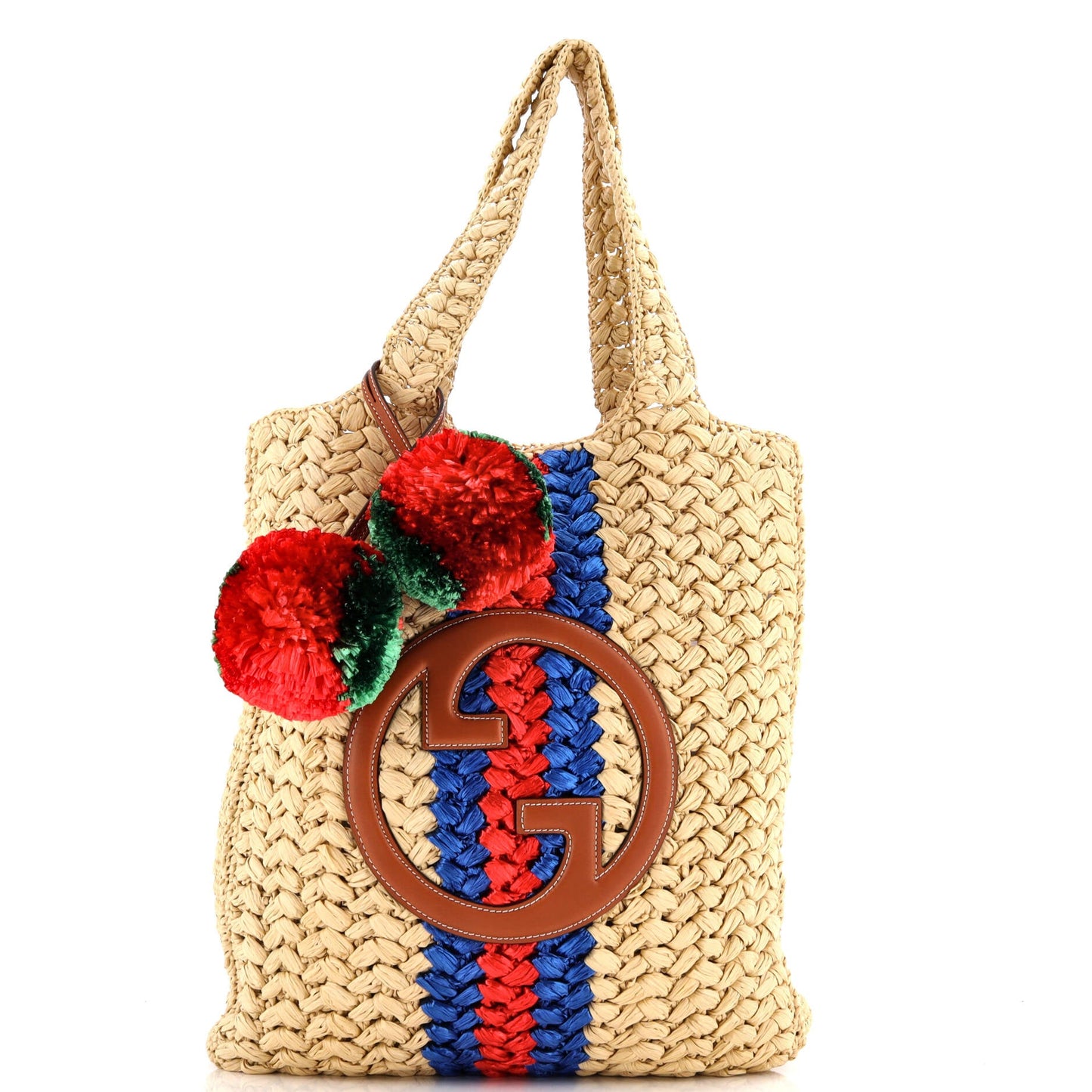 Blondie NM Open Tote Raffia Small