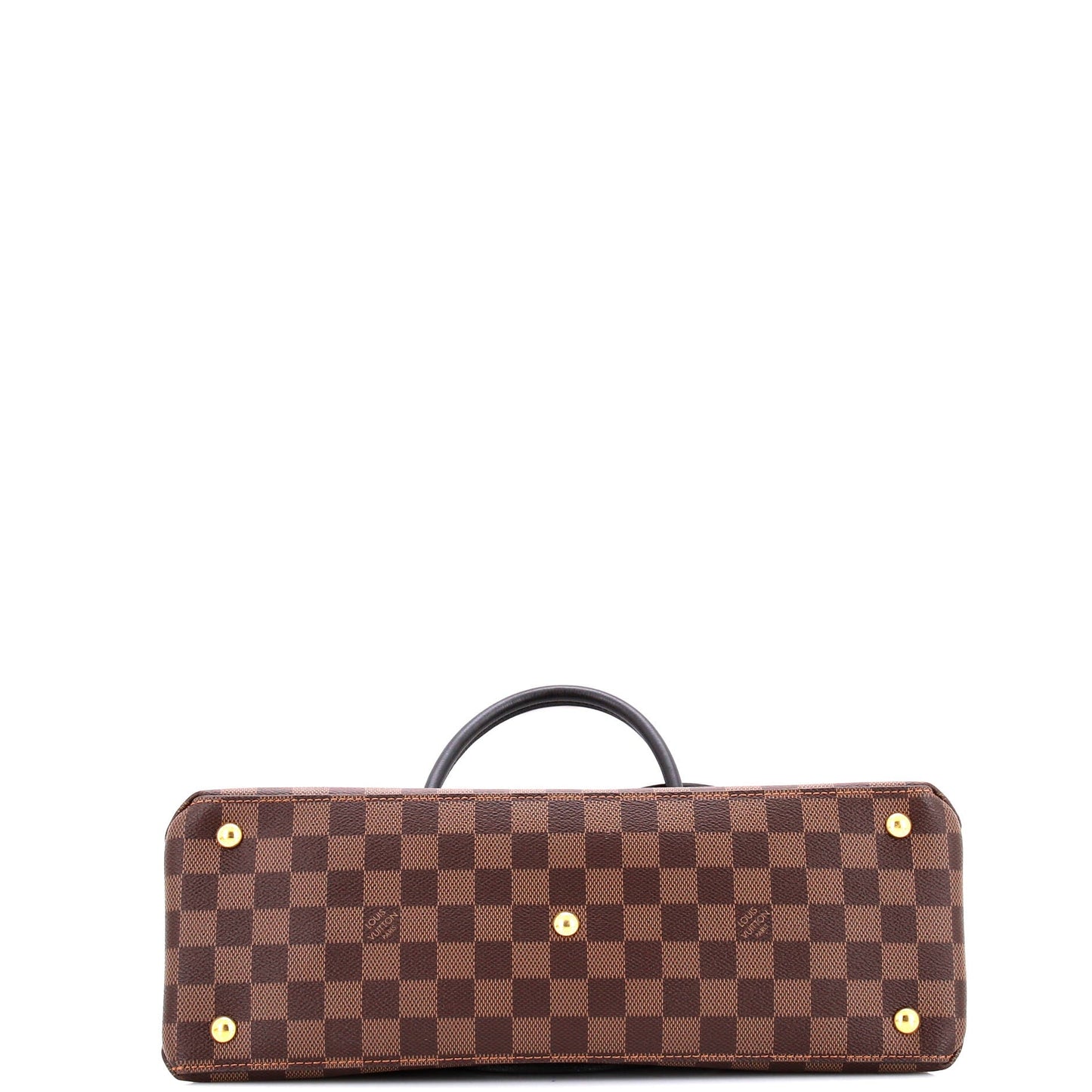 LV Riverside Handbag Damier with Leather