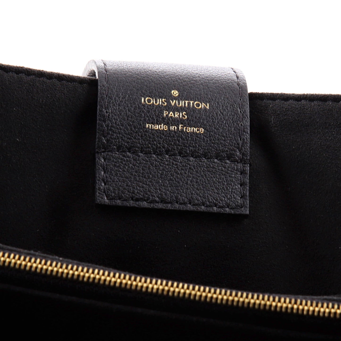 LV Riverside Handbag Damier with Leather