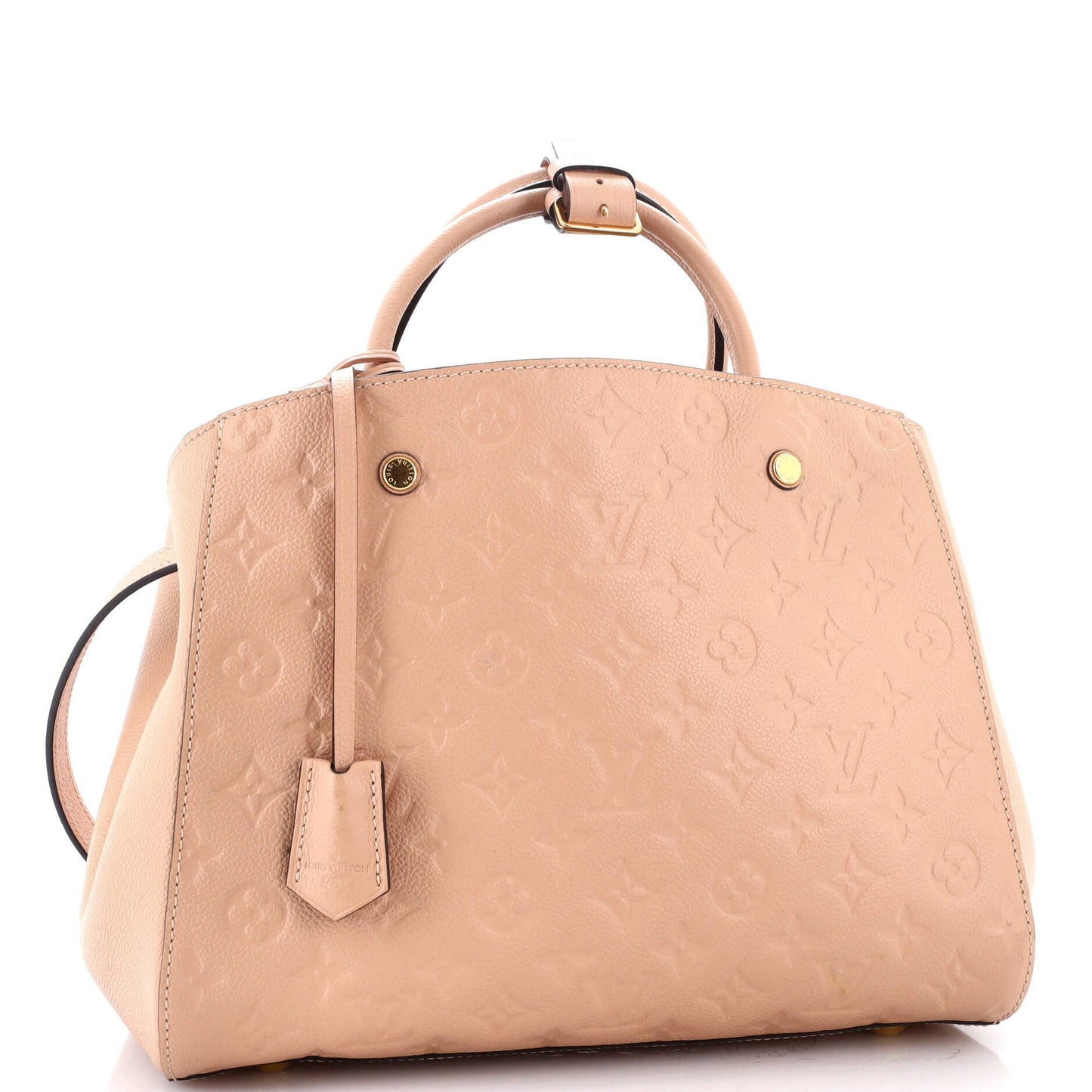 Montaigne Handbag Monogram Empreinte Leather MM