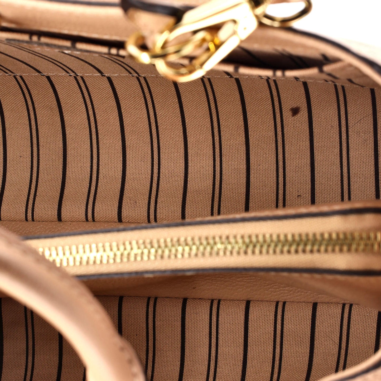 Montaigne Handbag Monogram Empreinte Leather MM