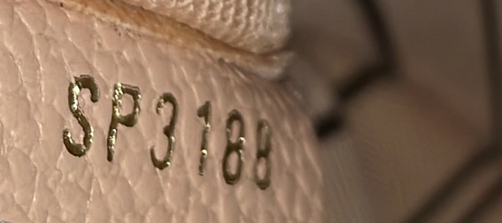 Montaigne Handbag Monogram Empreinte Leather MM
