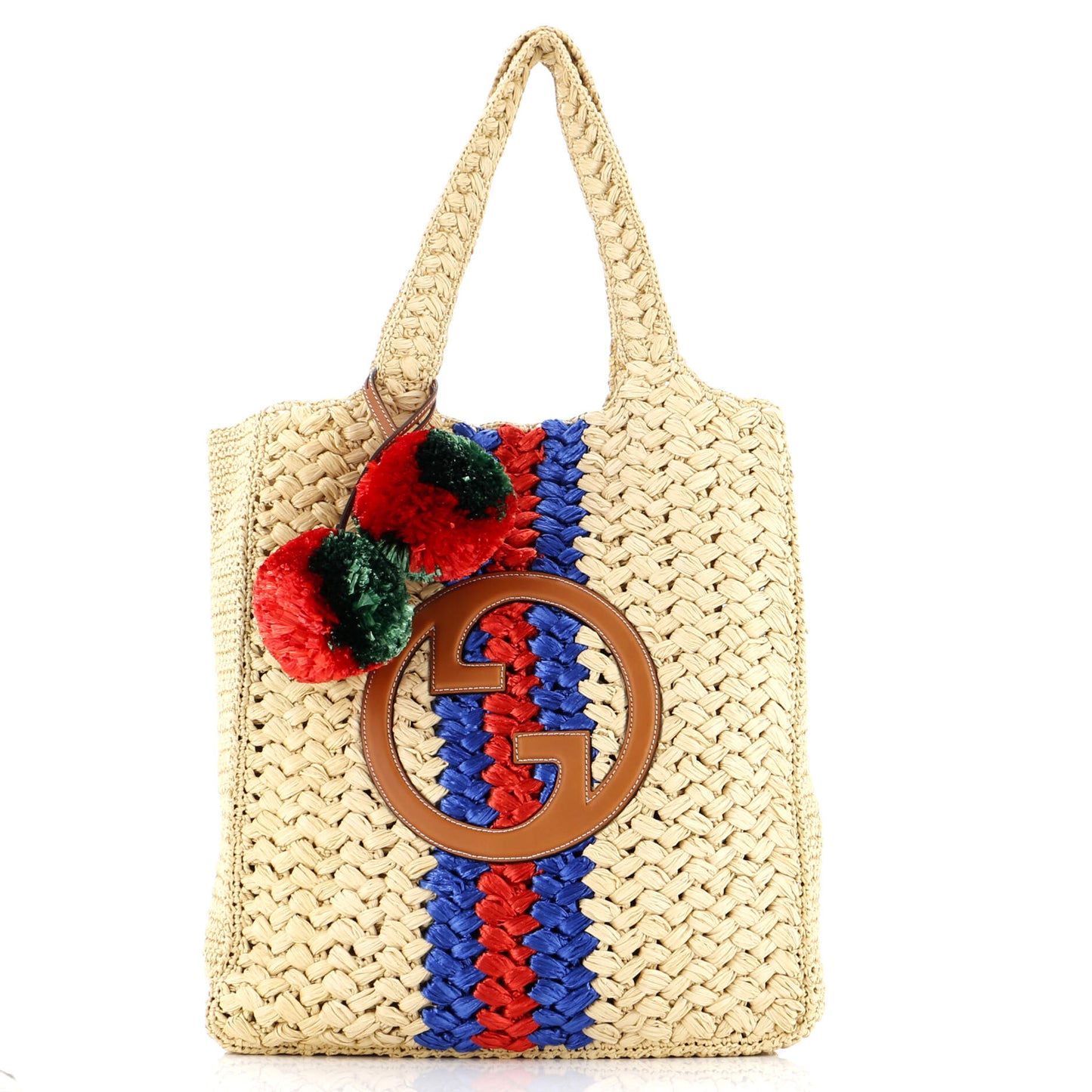 Blondie NM Open Tote Raffia Small