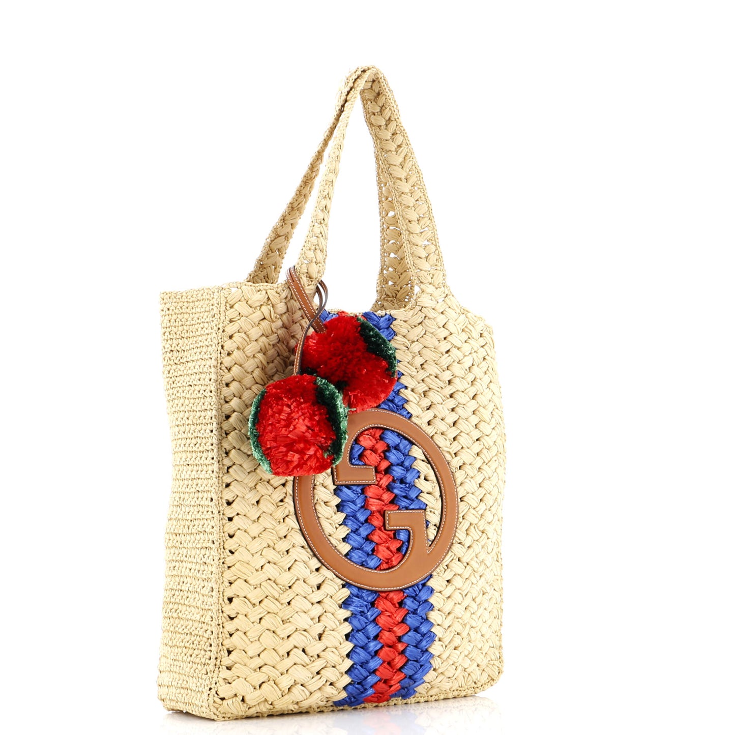 Blondie NM Open Tote Raffia Small