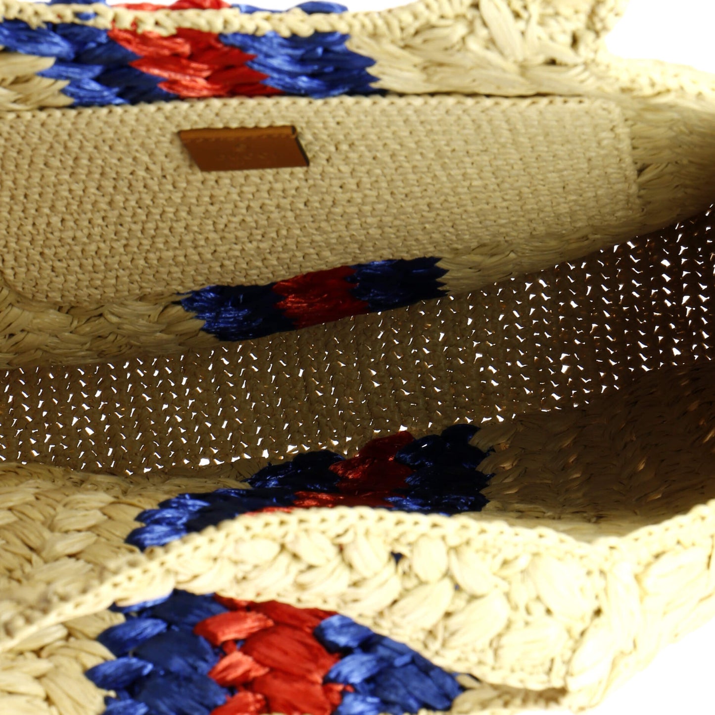 Blondie NM Open Tote Raffia Small