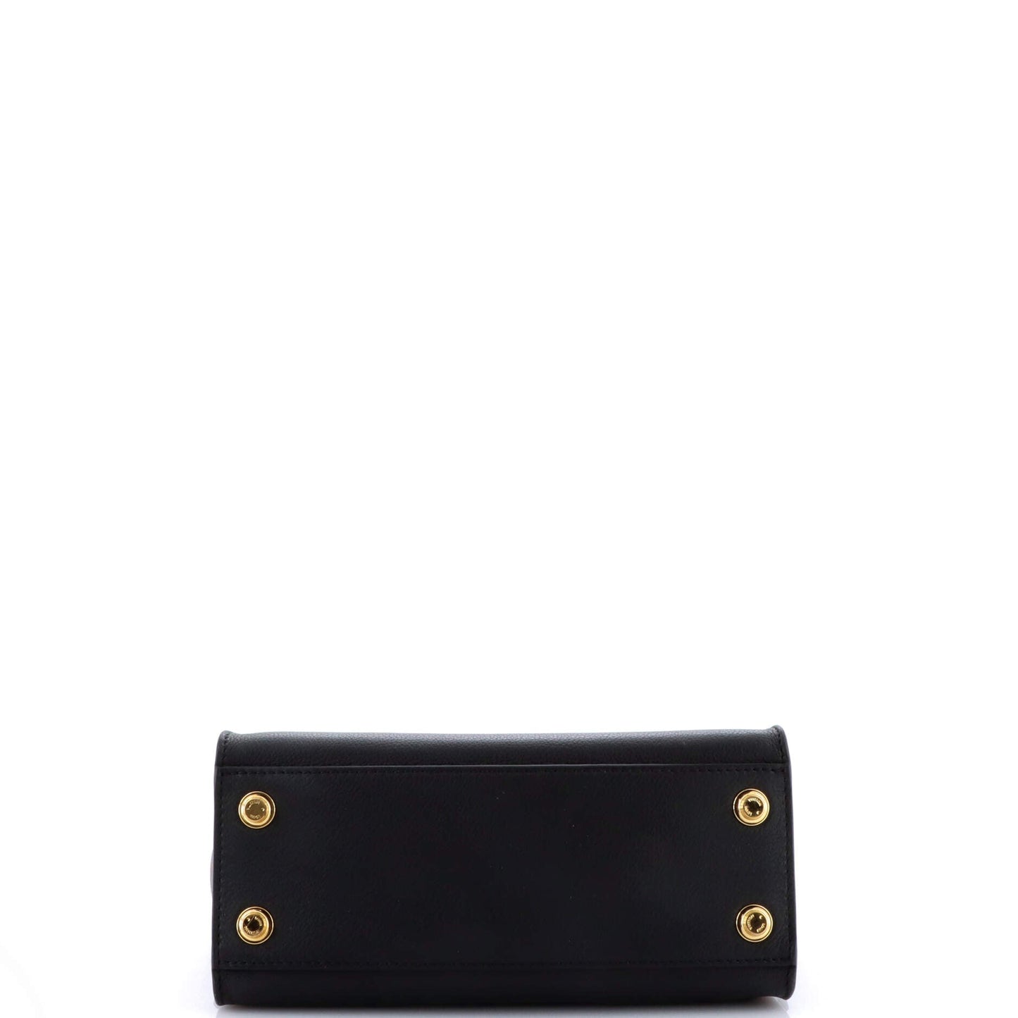 On My Side Tote Leather with Monogram Canvas PM