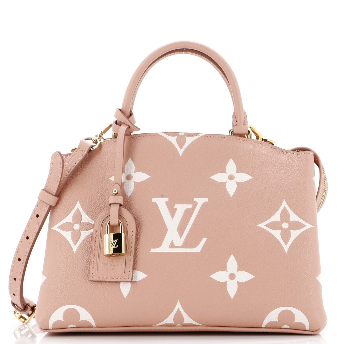 Petit Palais Handbag Bicolor Monogram Empreinte Giant