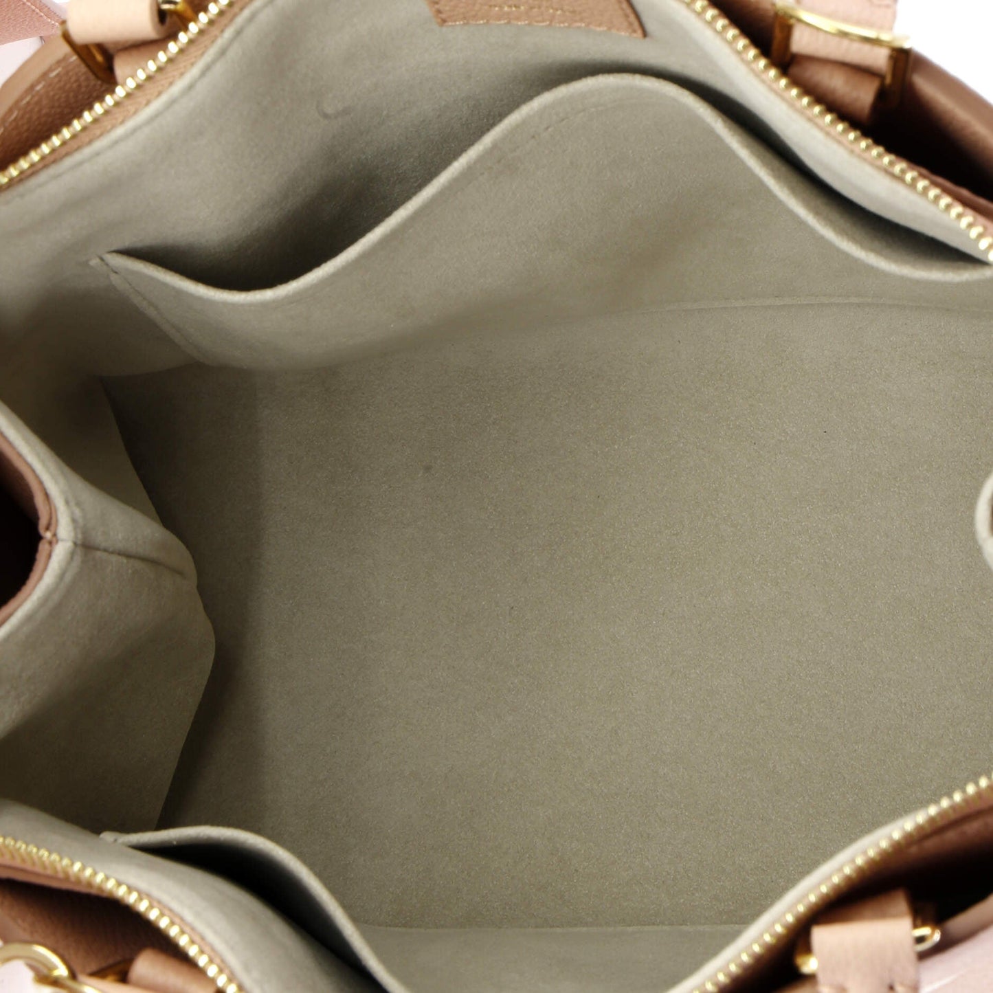 Petit Palais Handbag Bicolor Monogram Empreinte Giant