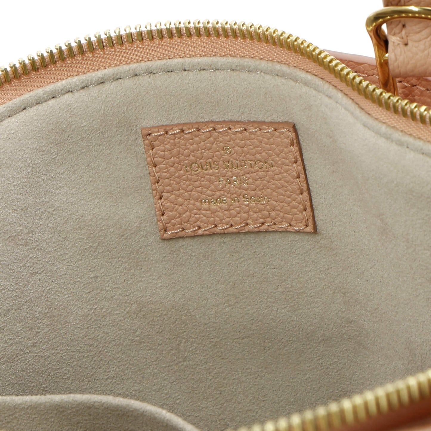 Petit Palais Handbag Bicolor Monogram Empreinte Giant