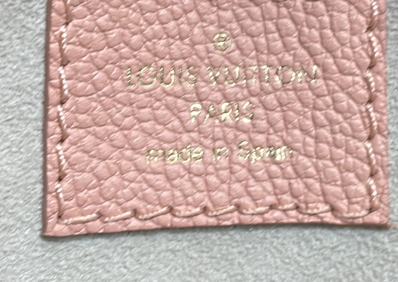 Petit Palais Handbag Bicolor Monogram Empreinte Giant