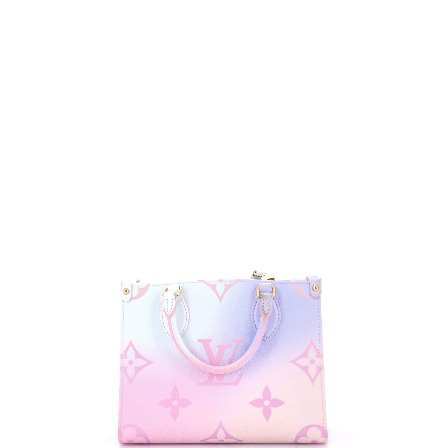 OnTheGo Tote Spring in the City Monogram Giant Canvas PM