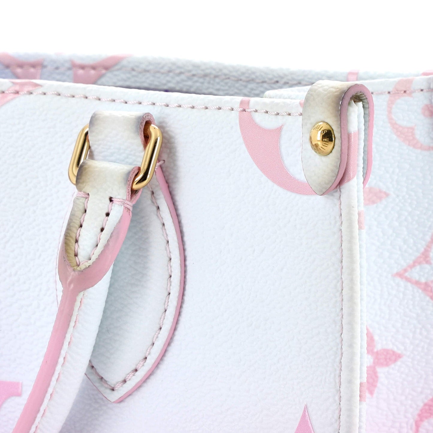 OnTheGo Tote Spring in the City Monogram Giant Canvas PM